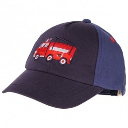 maximo-KidsMiniBoyCapFireEngineKlettverschlu-Petmaat47-49cmblauw