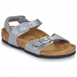 SandalenBIRKENSTOCKRioASKidsBFSparklingSilver