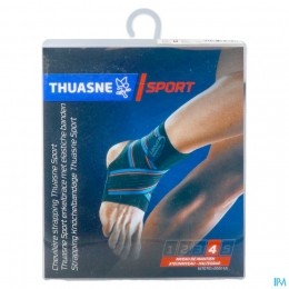 ThuasneSportEnkelbandageStrappingBlauwgrijsM