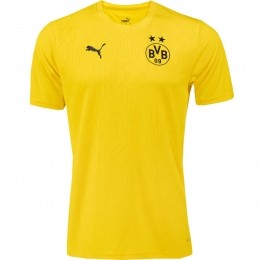 PUMABorussiaDortmundTrainingsshirt2024-2025GeelZwart