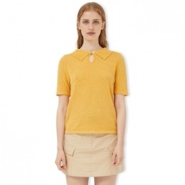 BlouseCompaniaFantasticaCOMPAIAFANTSTICAKnit10223-Mustard