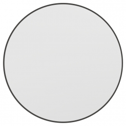 SpiegelHacekaDecoRond60x60cmMatBlack