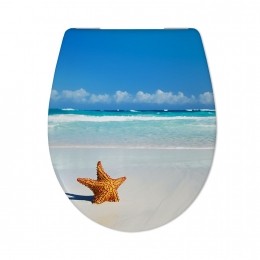ToiletzittingCedoStarFishSoftcloseVeelkleurig