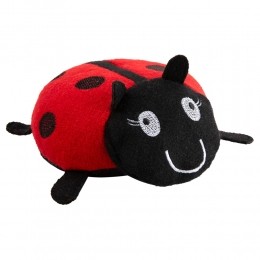 HUNTERHondenknuffelFlorenzLieveheersbeestjerood-zwart