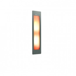 SunshowerPlusMRoundInfraroodenUV-licht140x33cmInbouw-OpbouwvlakofhoekOrganicGrey