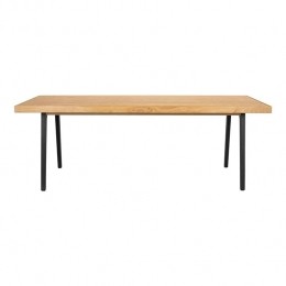 ZuiverHarvestEettafel-220x90cm-Bruin