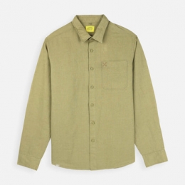 OverhemdLangeMouwOxbowLinnenshirtmetlangemouwenBAROUDEUR
