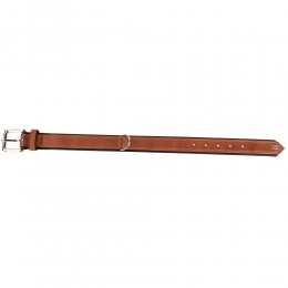 HUNTERHondenhalsbandCanadianUpcognac-zwartMaat45