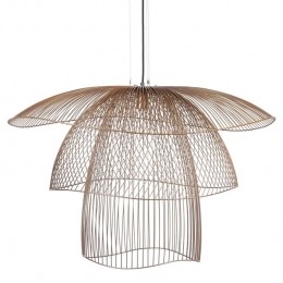 ForestierPapillonhanglamp100largechampagne