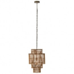 J-Linehanglamp4Lagen-bamboe-naturel