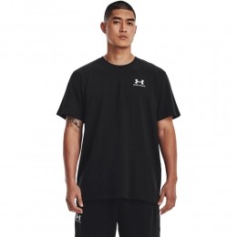 UnderArmourHeavyweightT-ShirtLogoZwartWit