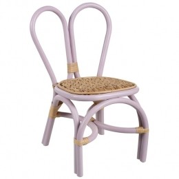 Beliani-DESIMI-Kinderstoel-Paars-Rotan