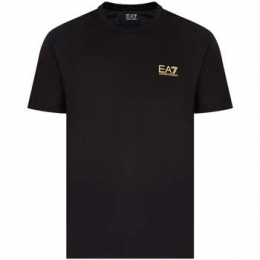 T-shirtEa7EmporioArmaniPimaCottonCoreIDT-ShirtBlackGold