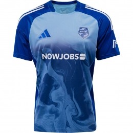 adidasMastersofMadnessBlueThunderVoetbalshirtBlauw