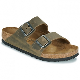 SlippersBIRKENSTOCKArizonaLEOIFadedKhaki