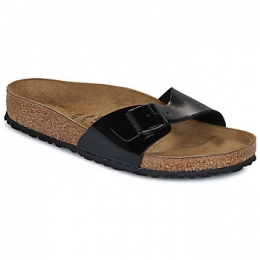 SlippersBIRKENSTOCKMadridBFPatentBlack
