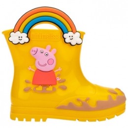 LaarzenMelissaMINIWellyPeppaPigBabyBoots-YellowBeige
