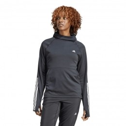 adidasOwnTheRun3-StripesHoodieDames