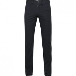 BroekSuitableChinoSartreOxfordDonkerblauw