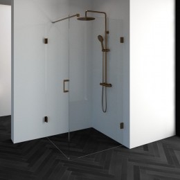 BrauerJCprofiellozedouchecabine100x90cmkoper