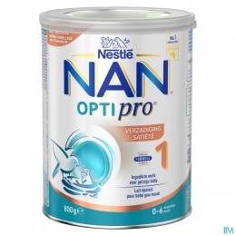 NanVerzadiging1ZuigelingenmelkBaby0-6Maanden800g