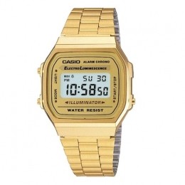 CasioVintageIconicA168WG-9EFUnisexHorloge363mm-Goudkleurig