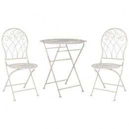 Beliani-STIFFE-Bistroset-Wit-IJzer