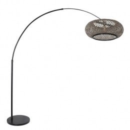 SteinhauerVloerlampSparkledLight7268ZWK2001HSZwartKap60cm
