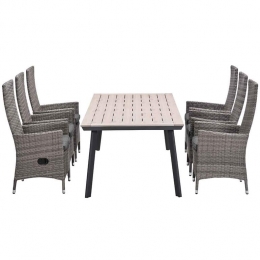 Nicetuinset7-delig-Penedotuintafel230x100cm
