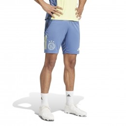 adidasAjaxTrainingsbroekje2024-2025BlauwGeel