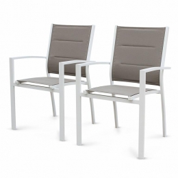 sweeek-Setaluminiumtuinarmstoelen