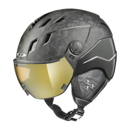 CPCoraoCarbonLimitedEditionSkihelmmetViziermatestealthsofttouchExtraveiligMeekleurendampPolariserendvizier