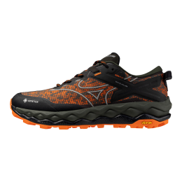 MizunoWAVEMUJINLSGTXMAHARISHISportstyleschoenenVibrantorangecoolgray3cpinegroveDamesHerenMaat445