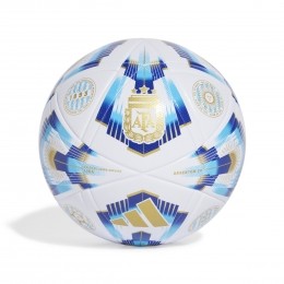 adidasArgentiniLeagueVoetbalMaat5WitBlauwGoud