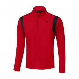 MizunoBreezeElite14ZipRoodHerenMaatS