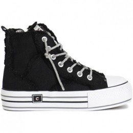 LageSneakersCafNoirC1DM9112