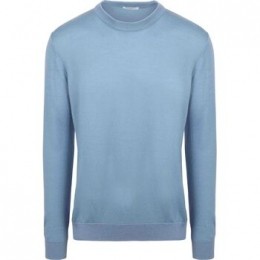 SweaterKnowledgeCottonApparelPulloverWolLichtblauw