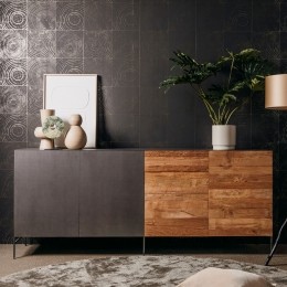 TowerLivingDressoirPandora220cm-Metaal