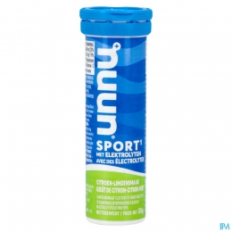NuunSportCitroenLimoensmaak10Bruistabletten