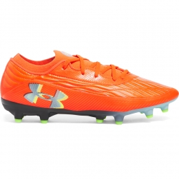 UnderArmourMagneticoPro40GrasVoetbalschoenenFGOranjeGrijsNeongeel