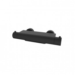 BadkraanWiesbadenStyleWatervalThermostatisch12inchMatZwart