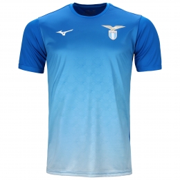 MizunoLazioRomaTrainingsshirt2024-2025BlauwLichtblauw