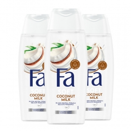 3xFaDouchegelCoconutMilk250ml