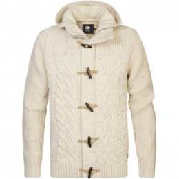 SweaterPetrolIndustriesKabelvestPortageEcru