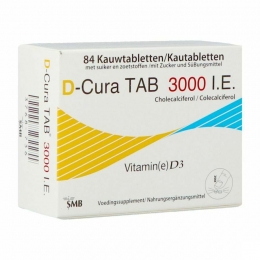 D-curaTab3000Kauwtabletten84