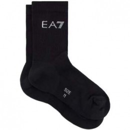 SocksEa7EmporioArmaniTennisProAnkleSocksBlackWhite