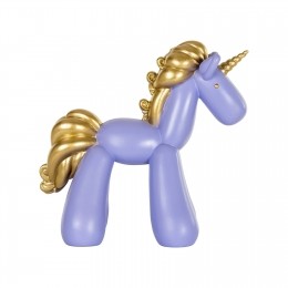RichmondDecoratieUnicorn31cm-Paars