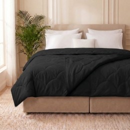 WasbaarEasyDekbedZonderOvertrek-ZonderOvertrek-4Seizoenen-Zwart-Dekbed-Discounternl