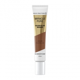 MaxFactorMiraclePureGoldenGlowBronzerMedium-to-Deep15ml