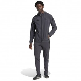 adidasArsenalVisTechTrainingspakFull-Zip2024-2025Donkergrijs
